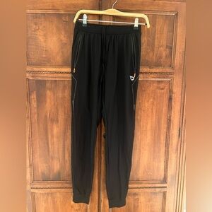 Baleaf Black Women’s Joggers Size S w/ neon orange detail on pockets | like new